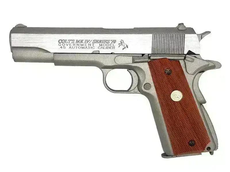Colt M1911 MKIV Series 70 - Co2 drevet Softgun med Blowback – Game