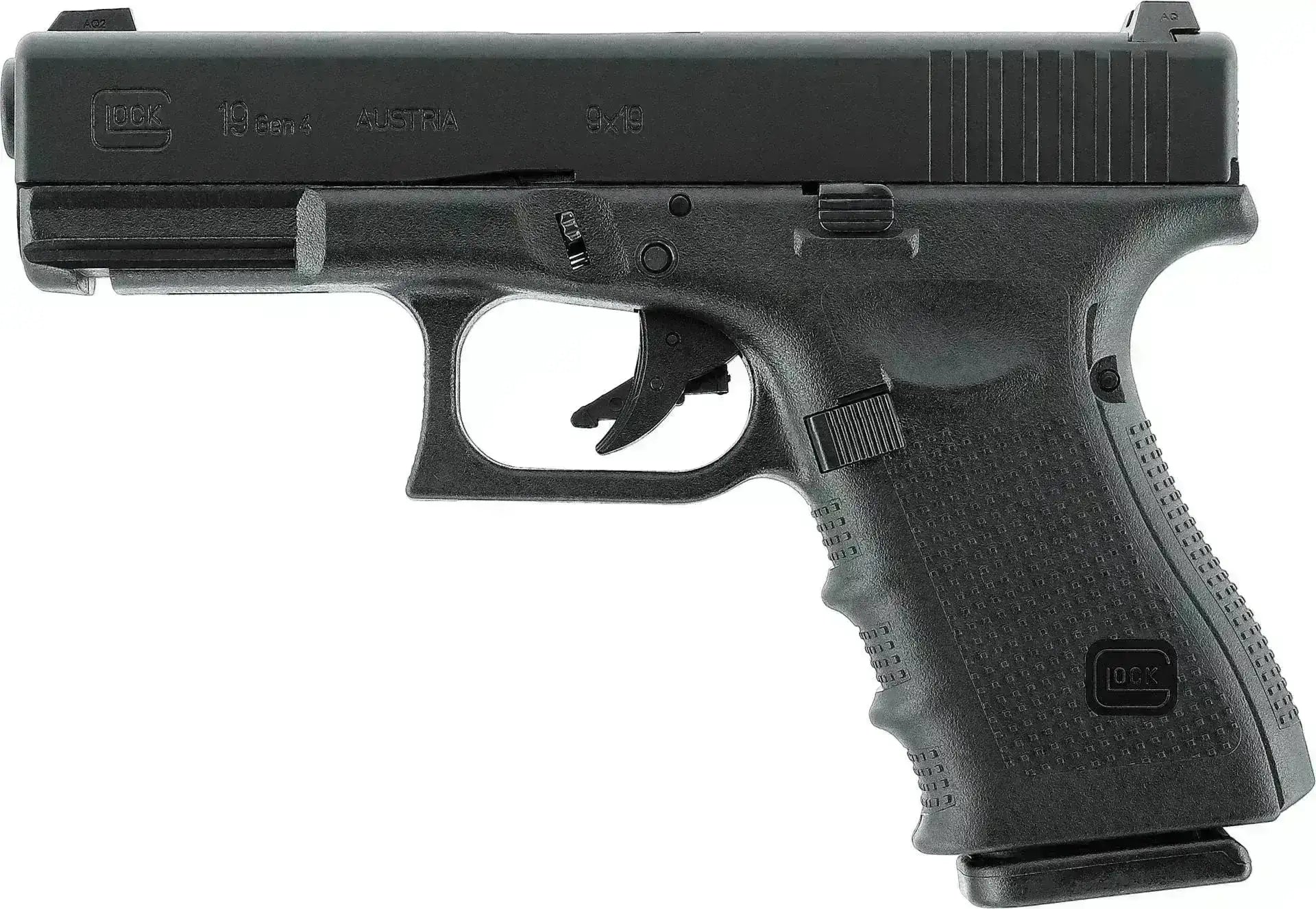 GLOCK 19 Gen4 Gass Softgun med Blowback – Game-On.no