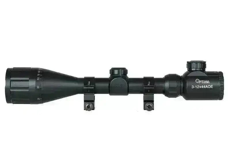 OPTIMA 3-12x44AOE スコープ Optima 3-12x44AOE - 11mm – Game-On.no