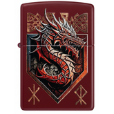 Zippo Dragon Shield Design Lighter