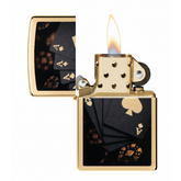Zippo Lucky Aces Design Lighter