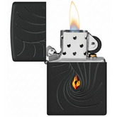 Zippo Crystal Waves Design Lighter