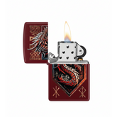 Zippo Dragon Shield Design Lighter