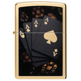 Zippo Lucky Aces Design Lighter