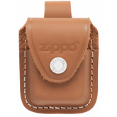 Zippo Lighterveske med Beltefeste - Camel Lær