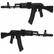 Cyma AK-74 / AK101 AEG Softgunrifle Foldbar Kolbe