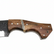 Wild Turkey - Håndlaget Fixed Blade - Svart