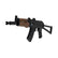 Kalashnikov AKS-74U Fjærdrevet Softgunrifle