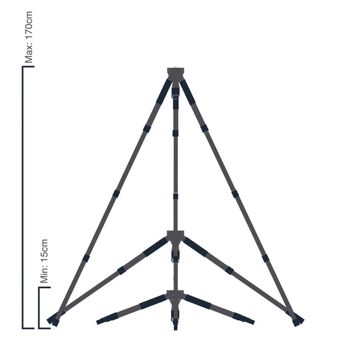 Taurus Tripod - Karbonfiber - 35kg Kapasitet