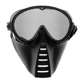Maske med Gitter-Grid - Sort