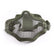 Mesh Maske med Gitter - Olive