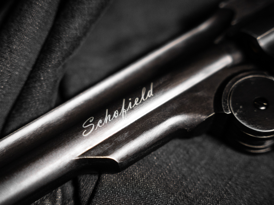 Schofield No.3 Revolver - 4.5mm Pellets - Aging Black