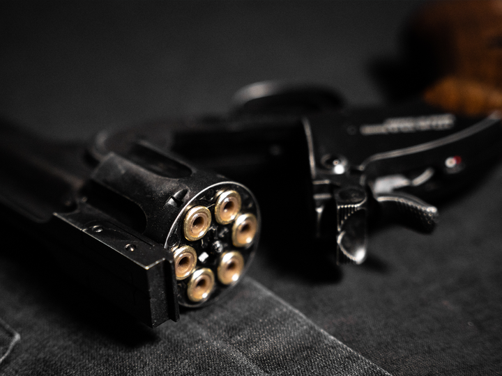 Schofield No.3 Revolver - 4.5mm Pellets - Aging Black