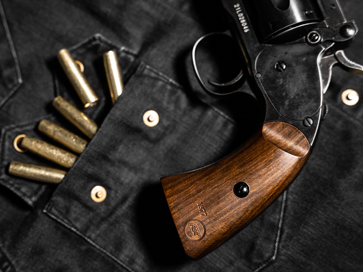 Schofield No.3 Revolver - 4.5mm Pellets - Aging Black