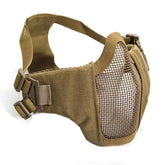 Mesh Maske med Kinnpute - Tan