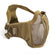 Mesh Maske med Kinnpute - Tan
