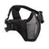 Mesh Maske med Kinnpute - Sort
