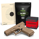 Glock 19X Gass Softgun med Blowback - Pakkesett