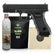 Glock 17 GEN3 CNC - Gass Softgun med Blowback - GHK Premium - Pakkesett