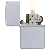 Zippo Lighter - Klassisk Satin Chrome