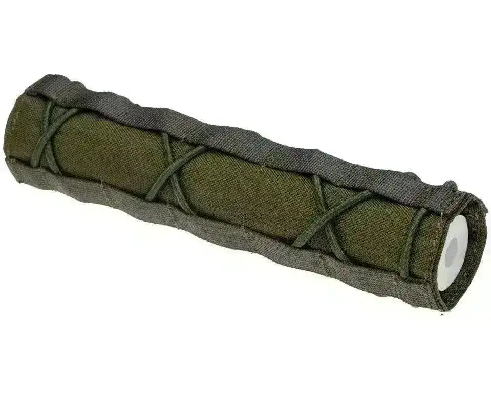 22cm Trekk til Lyddemper - Supressor Cover i Oliven Farge - Game-On.no
