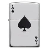 Zippo Lighter - Ace of Spades Design