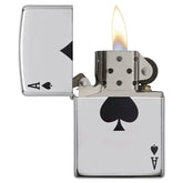 Zippo Lighter - Ace of Spades Design