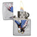 Zippo Lighter - Eagle USA Flagg
