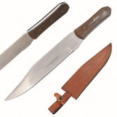 Old Ram - Frostwood Hunter - Håndlaget Bowiekniv med Slire