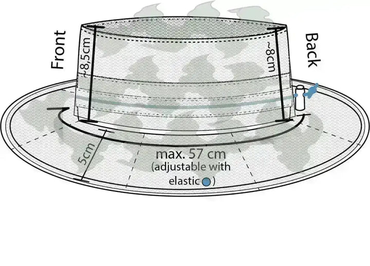3D Ghillie / Kamuflasje Boonie Hat GEN2 - Game-On.no