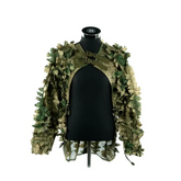 3D Ghillie / Kamuflasjedrakt 2.0 med Skulderfeste - Amber og Everglade - Game-On.no