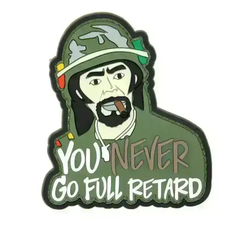 3D Patch - Never Go Full Retard - Tropic Thunder Patch - Game-On.no