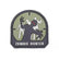 3D Patch - Zombie Hunter - Oliven Grønn - Game-On.no