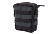 Specna Arms Cargo Utstyrslomme - Sort - bakside med MOLLE