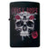 Zippo – Guns N’ Roses Hodeskalle og Roser – Black Matte Lighter