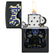 Zippo – Ghost «Papa Emeritus og Nameless Ghouls» – Black Matte Lighter