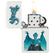 Zippo – Ghost «Papa Emeritus over Cathedral» – White Matte Lighter