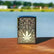 Zippo Lighter - Cannabis Design Black Ice