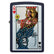 Zippo Lighter - Queen of Hearts Design