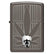 Zippo Lighter - Cannabis og 3D Hodeskalle