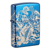 Zippo Lighter - Poseidon Atlantis Design
