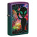 Zippo Lighter - Alien Design Iridescent
