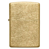 Zippo Lighter - Tumbled Brass