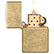 Zippo Lighter - Tumbled Brass