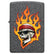 Zippo Rietveld Flaming Skull Lighter