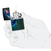 540 Cyber Dino Motiv - Lighter - Game-On.no
