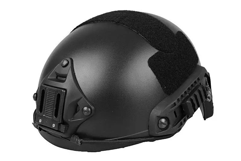FMA Ballistic CFH Taktisk Hjelm - Sort - sidevisning