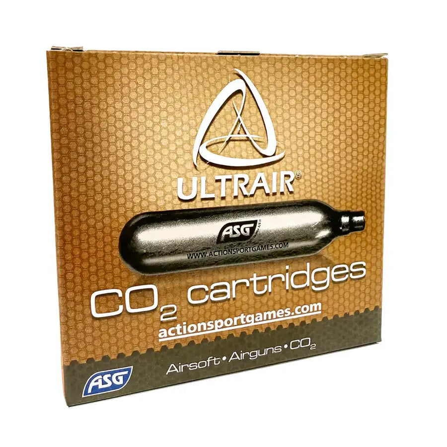 5stk 12g Co2 Patroner - Ultrair - Game-On.no