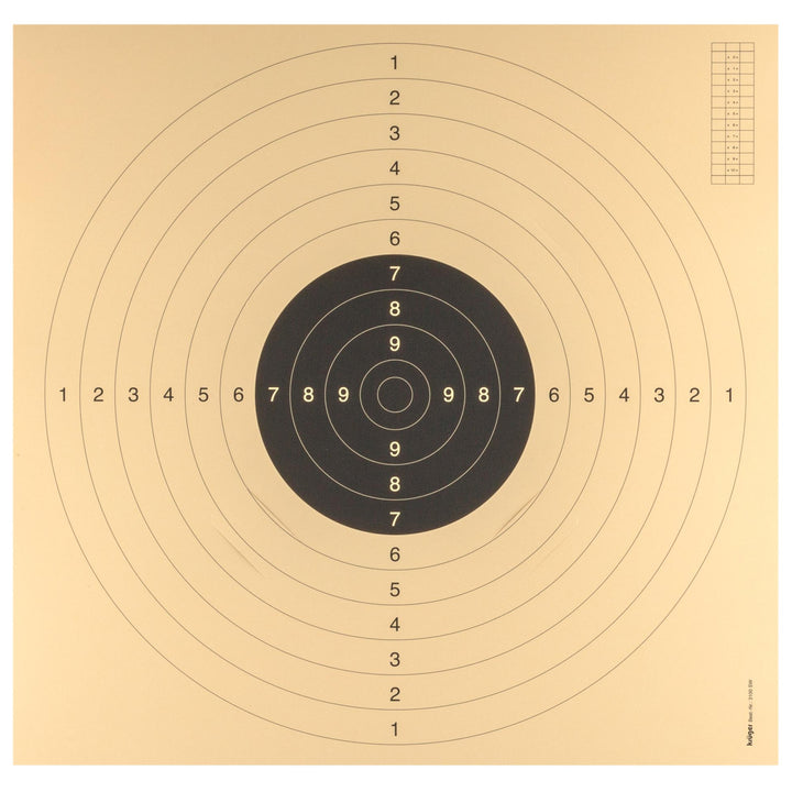 FFT og ISSF Godkjente Pistol Blinker - 55cm x 53cm - 100stk