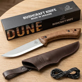 BeaverCraft Dune Bushcraftkniv m/Slire - kniv og slire